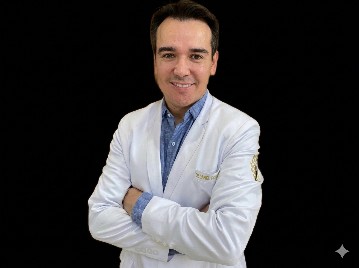 Dr. Daniel Figueiredo e Silva em atendimento